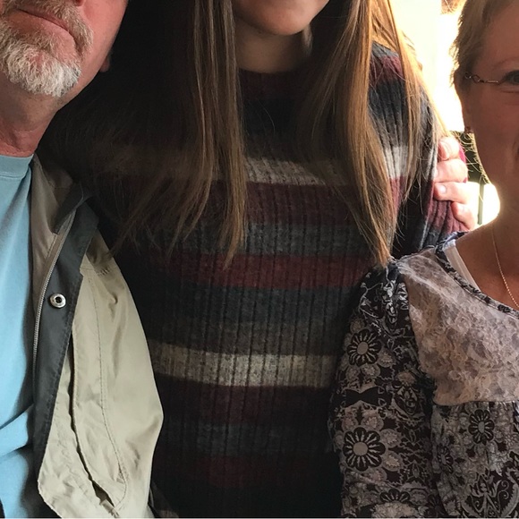 Fall 3/4 sleeve Shirt/sweater - womens Small/Medium - Picture 2 of 2